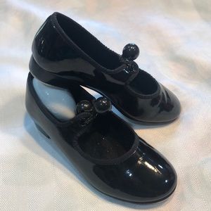 Little Kid Tap Shoes Black